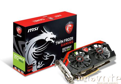 Dve geymerskie videokarty msi geforce gtx 660 299105