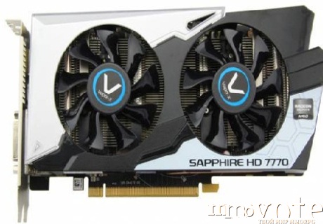 Videokarta sapphire radeon hd 7700 698638